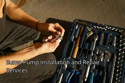Sump Pump Installation and Repair Services Sump Pump Installation and Repair Services