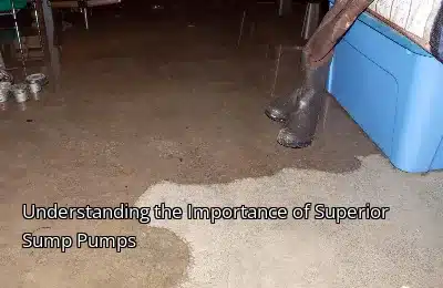 Understanding the Importance of Superior Sump Pumps Understanding the Importance of Superior Sump Pumps