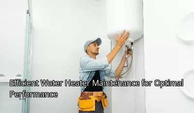 Efficient Water Heater Maintenance for Optimal Performance