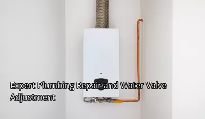 Expert Plumbing Repair and Water Valve Adjustment