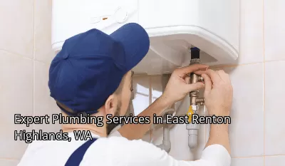 Expert Plumbing Services in East Renton Highlands, WA