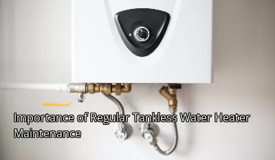 Importance of Regular Tankless Water Heater Maintenance Importance of Regular Tankless Water Heater Maintenance