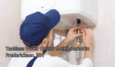 Tankless Water Heater Maintenance in Frederickson, WA