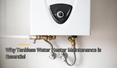 Why Tankless Water Heater Maintenance is Essential