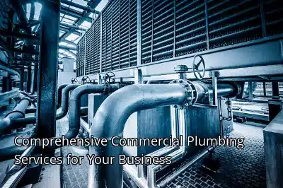 Comprehensive Commercial Plumbing Services for Your Business