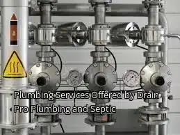 Plumbing Services Offered by Drain Beast Services