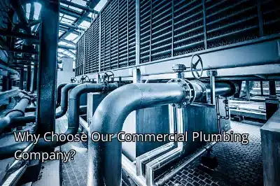 Why Choose Our Commercial Plumbing Company?
