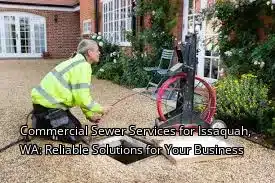 Commercial Sewer Services for Issaquah, WA: Reliable Solutions for Your Business Commercial Sewer Services for Issaquah, WA: Reliable Solutions for Your Business