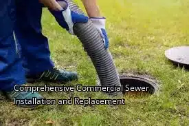 Comprehensive Commercial Sewer Installation and Replacement
