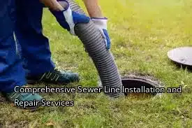 Comprehensive Sewer Line Installation and Repair Services Comprehensive Sewer Line Installation and Repair Services