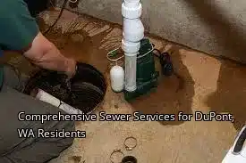 Comprehensive Sewer Services for DuPont, WA Residents