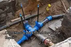 Cost-Effective and Efficient Sewer Line Repair