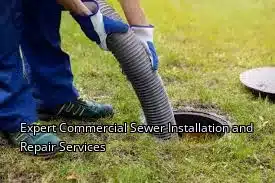 Expert Commercial Sewer Installation and Repair Services