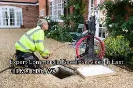 Expert Commercial Sewer Services in East Hill Meridian, WA