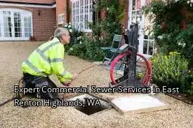 Expert Commercial Sewer Services in East Renton Highlands, WA
