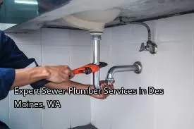 Expert Sewer Plumber Services in Des Moines, WA