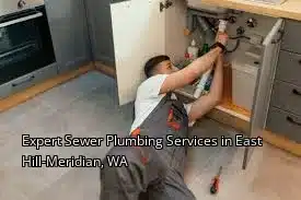Expert Sewer Plumbing Services in East Hill-Meridian, WA