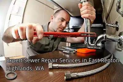 Expert Sewer Repair Services in East Renton Highlands, WA
