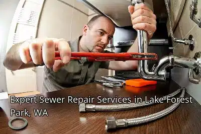 Expert Sewer Repair Services in Lake Forest Park, WA