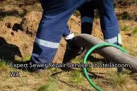 Expert Sewer Repair Services in Steilacoom, WA