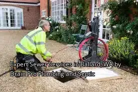 Expert Sewer Services in Ballard, WA by Drain Beast Services