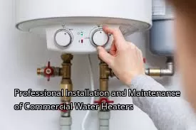 Professional Installation and Maintenance of Commercial Water Heaters