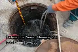 Professional Sewer Cleaning and Installation Services