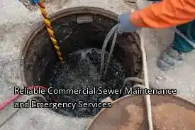 Reliable Commercial Sewer Maintenance and Emergency Services