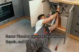 Sewer Plumber Services: Installation, Repair, and Maintenance