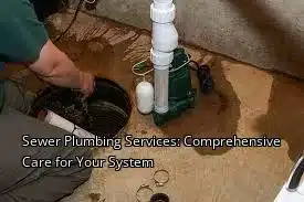 Sewer Plumbing Services: Comprehensive Care for Your System