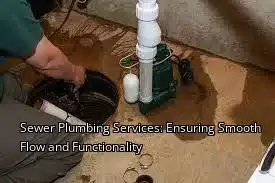 Sewer Plumbing Services: Ensuring Smooth Flow and Functionality Sewer Plumbing Services: Ensuring Smooth Flow and Functionality