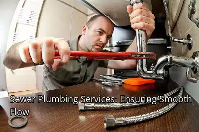 Sewer Plumbing Services: Ensuring Smooth Flow