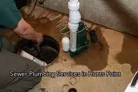 Sewer Plumbing Services in Hunts Point