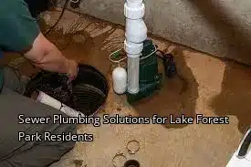 Sewer Plumbing Solutions for Lake Forest Park Residents