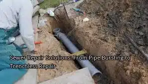 Sewer Repair Solutions: From Pipe Bursting to Trenchless Repair