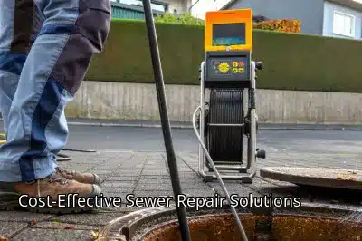 Cost-Effective Sewer Repair Solutions Cost-Effective Sewer Repair Solutions
