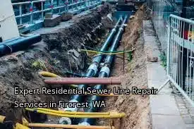 Expert Residential Sewer Line Repair Services in Fircrest, WA