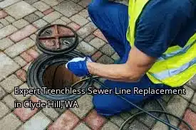 Expert Trenchless Sewer Line Replacement in Clyde Hill, WA
