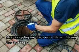 Minimizing Repair Costs with Efficient Sewer Line Solutions