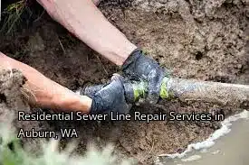 Residential Sewer Line Repair Services in Auburn, WA