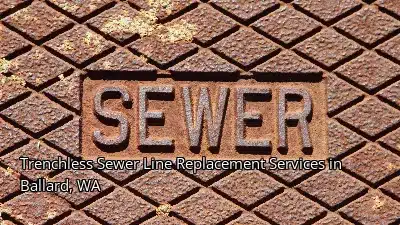 Trenchless Sewer Line Replacement Services in Ballard, WA