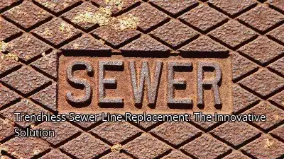 Trenchless Sewer Line Replacement: The Innovative Solution