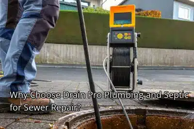 Why Choose Drain Beast Services for Sewer Repair?