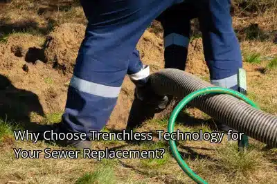 Why Choose Trenchless Technology for Your Sewer Replacement?
