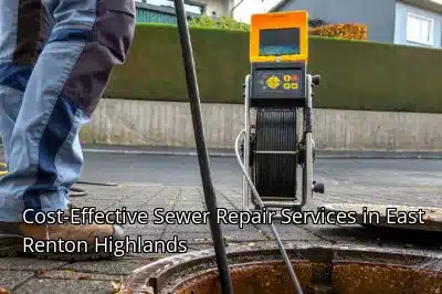 Cost-Effective Sewer Repair Services in East Renton Highlands