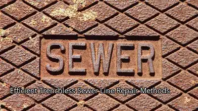 Efficient Trenchless Sewer Line Repair Methods Efficient Trenchless Sewer Line Repair Methods