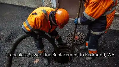 Trenchless Sewer Line Replacement in Redmond, WA