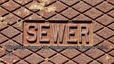 Trenchless Sewer Line Replacement in Yarrow Point, WA