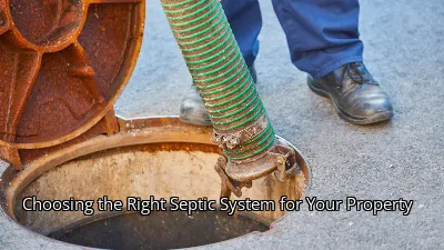 Choosing the Right Septic System for Your Property Choosing the Right Septic System for Your Property