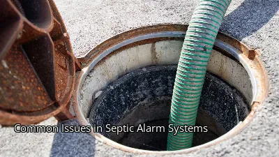 Common Issues in Septic Alarm Systems Common Issues in Septic Alarm Systems